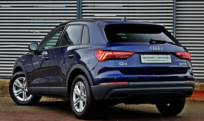 Audi Q3 cena 132900 przebieg: 39000, rok produkcji 2022 z Nisko małe 781